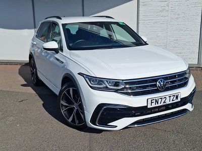 Used VW Tiguan R-line 150 HP (110 kW) 2022 White SUV