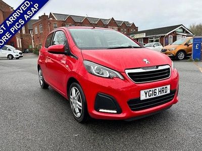 Used Peugeot 108 Active 68 HP (50 kW) 2016 Red Hatchback