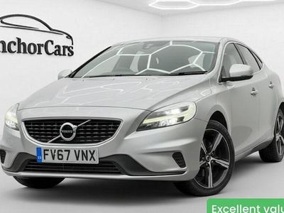 Used Volvo V40 R-Design 122 HP (89 kW) 2018 Silver Hatchback