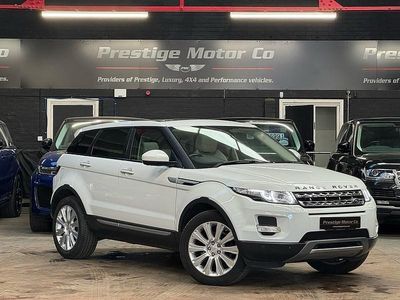 Used Land Rover Range Rover evoque Prestige 2014 White SUV