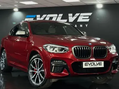 Used BMW X4 M Sport 360 HP (264 kW) 2021 Red SUV