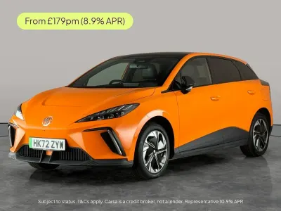 Begagnad MG MG4 EV Trophy 319 kW (435 HK) 2022 Orange Halvkombi