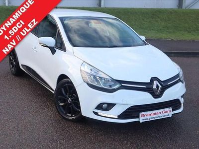 White Used 2018 Renault Clio IV Dynamique Hatchback | £5,750 (Fair price)