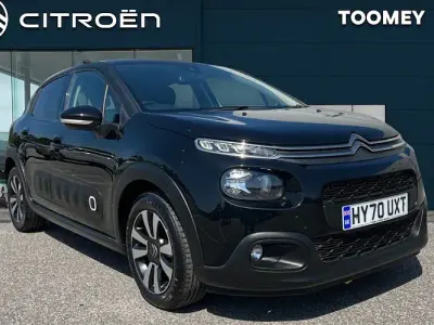 Begagnad Citroën C3 Flair 110 HK (80 kW) 2020 Svart Halvkombi
