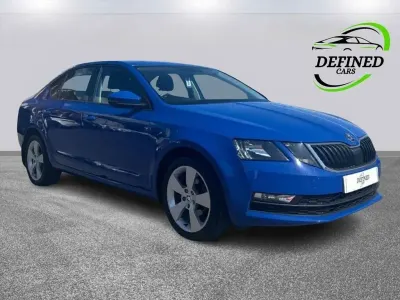 Used Skoda Octavia SE Drive 115 HP (84 kW) 2019 Blue Hatchback