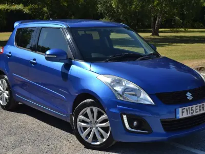 Used Suzuki Swift SZ4 2015 Blue Hatchback