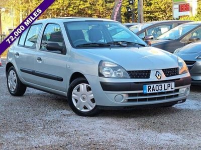 Silver Used 2003 Renault Clio II Expression Hatchback | £1,695 (Fair price)