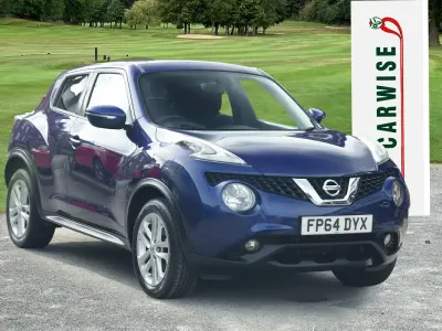 Used Nissan Juke Acenta Premium 115 HP (84 kW) 2014 Blue SUV