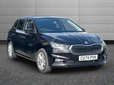 Used Skoda Fabia SE L 113 HP (83 kW) 2025 Black magic pearl effect Hatchback