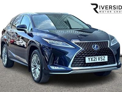 Used Lexus RX450h 308 HP (226 kW) 2021 Blue SUV