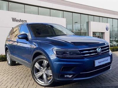 Used VW Tiguan Allspace SEL 150 HP (110 kW) 2018 Blue SUV