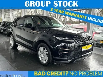 Used Land Rover Range Rover evoque R-Dynamic 150 HP (110 kW) 2019 Black SUV