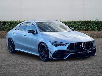 Used Mercedes CLA45 AMG 421 HP (309 kW) 2024 Silver Coupe