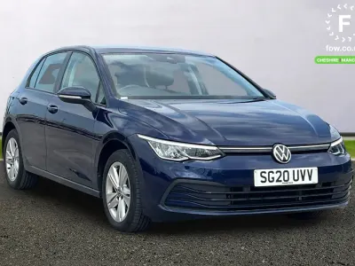 Used VW Golf VII Pro 150 HP (110 kW) 2020 Blue Hatchback