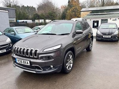 Grey Used 2016 Jeep Cherokee Limited SUV | £8,999 (A bit pricey)