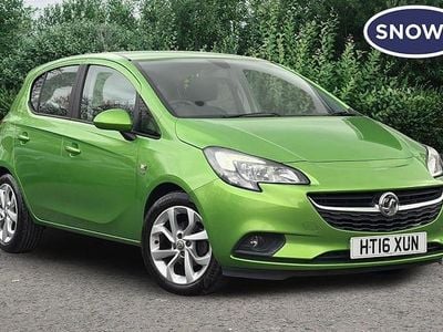 Used Vauxhall Corsa 90 HP (66 kW) 2016 Green Hatchback