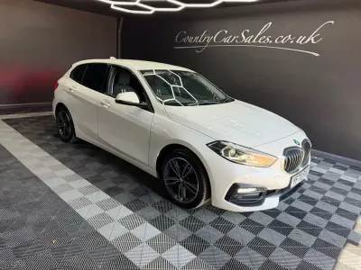Used BMW 118 Sport Line 150 HP (110 kW) 2020 White Hatchback
