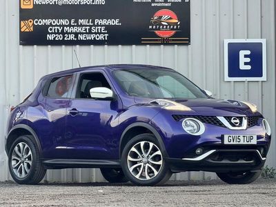 Usado Nissan Juke Tekna 117 HP (86 kW) 2015 Azul SUV