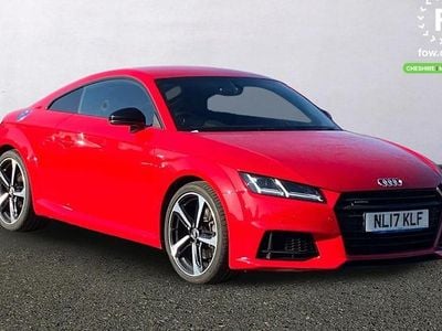 Begagnad Audi TT Black Edition 184 HK (135 kW) 2017 Röd Sportkupé