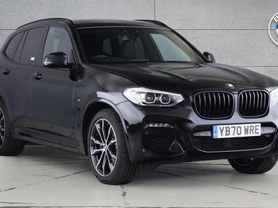 Black Used 2020 BMW X3 M Sport SUV | £30,950