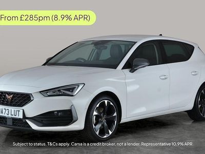 White Used 2023 Cupra Leon Hatchback | £19,615 (Fair price)