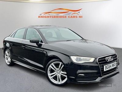 Black Used 2014 Audi A3 S-Line Sedan | £10,995 (A bit pricey)