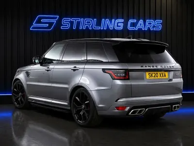 Used Land Rover Range Rover Sport SVR 575 HP (422 kW) 2020 Grey SUV