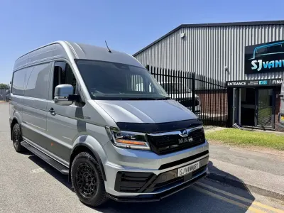 New MAN TGE 2026 Silver Van