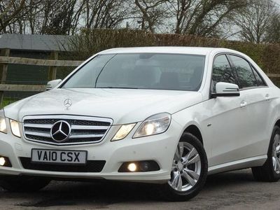 Used Mercedes E220 SE 2010 White Sedan