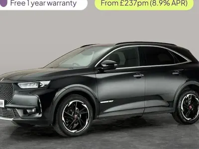 Used DS Automobiles DS7 Crossback Performance Line Plus 181 HP (133 kW) 2022 Black SUV
