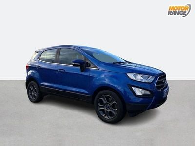 Used Ford Ecosport Zetec 125 HP (91 kW) 2018 Blue SUV