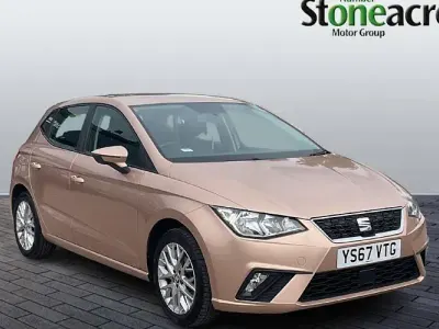 Used Seat Ibiza SE 75 HP (55 kW) 2017 Gold Hatchback