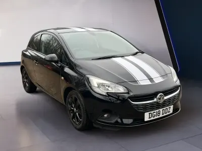 Used Vauxhall Corsa 75 HP (55 kW) 2018 Black Hatchback