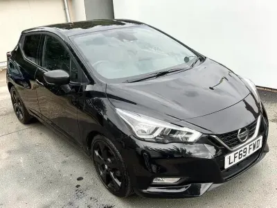 Used Nissan Micra 92 HP (67 kW) 2019 Black Hatchback