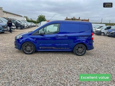 Used Ford Transit Sport 95 HP (69 kW) 2018 Blue Van