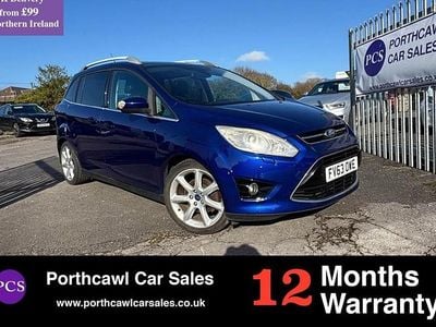 Used Ford Grand C-Max Titanium X 2014 Blue MPV