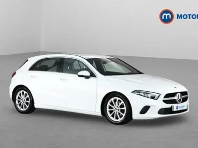 Used Mercedes A180 Premium 116 HP (85 kW) 2019 White Hatchback