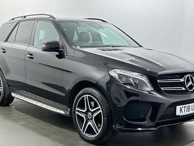 Begagnad Mercedes GLE350 AMG 258 HK (189 kW) 2018 Svart Kombi