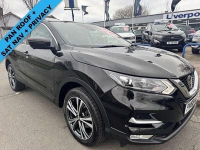 Used Nissan Qashqai N-Connecta 115 HP (84 kW) 2018 Black SUV