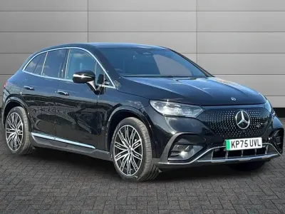 Used Mercedes EQE350 AMG line 214 kW (292 HP) 2025 Obsidian black Estate