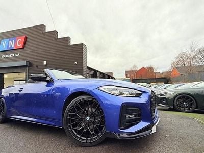 Blue Used 2021 BMW 420 M Sport Cabriolet | £24,991 (Expensive)