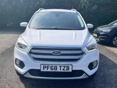 Used Ford Kuga Titanium 150 HP (110 kW) 2019 White SUV