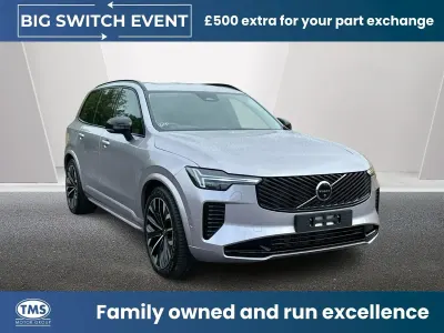 New Volvo XC90 Ultra 455 HP (334 kW) 2026 Silver SUV