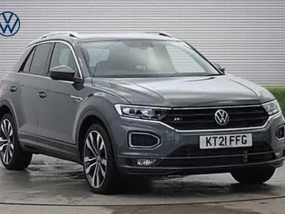 Used VW T-Roc R-line 150 HP (110 kW) 2021 Grey SUV