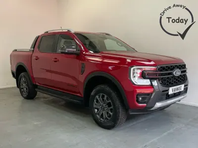 New Ford Ranger Wildtrack 205 HP (150 kW) 2026 Red Pickup