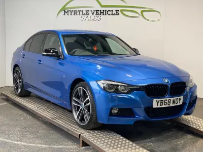 Used BMW 320 M Sport 2018 Blue Sedan
