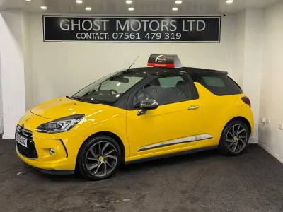 Used Citroën DS3 Cabriolet 165 HP (121 kW) 2015 Yellow Cabriolet