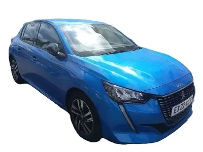 Second-hand Peugeot 208 Allure Premium 130 CP (95 kW) 2022 Albastru Hatchback