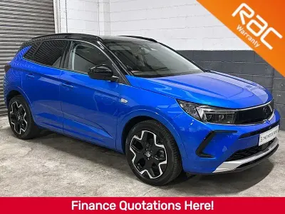 Used Vauxhall Grandland X Ultimate 130 HP (95 kW) 2023 Blue SUV