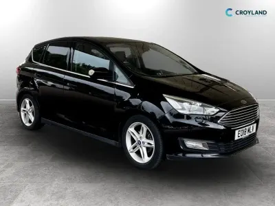 Used Ford C-MAX Titanium X 125 HP (91 kW) 2018 Black MPV